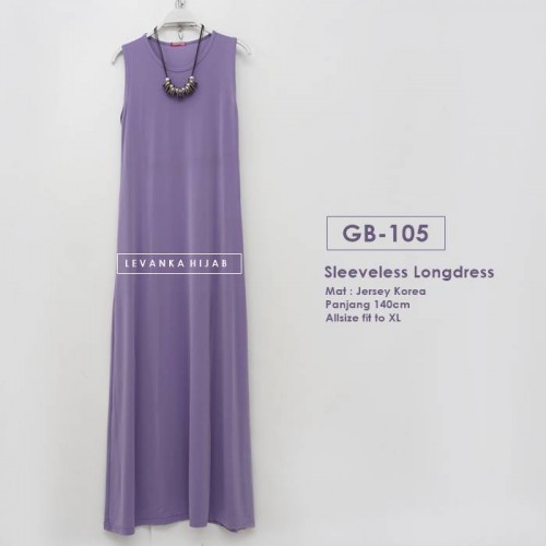 GB-105 Gamis Tanpa Lengan